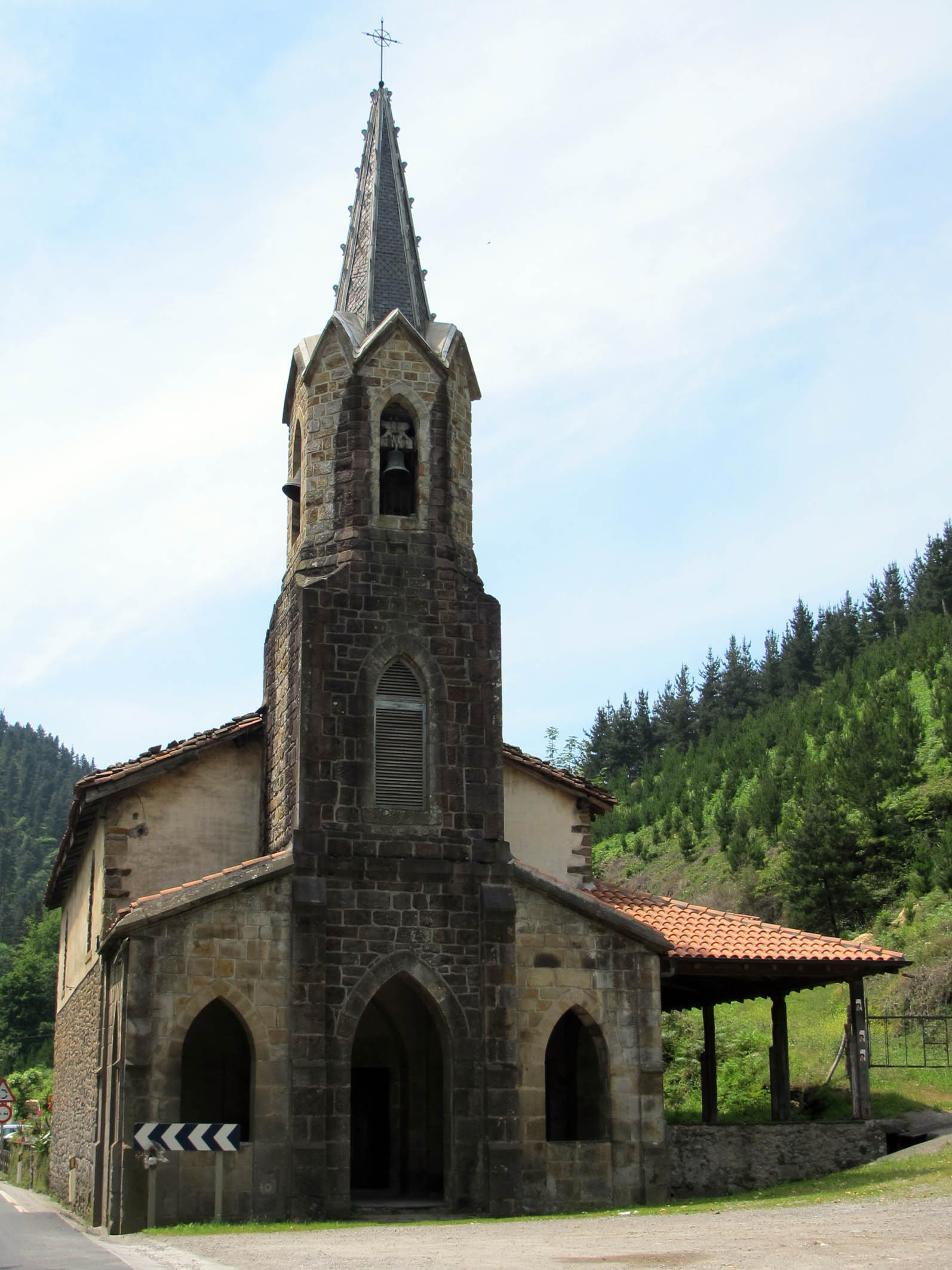 San Prudentzio ermita Bergara inguruan
