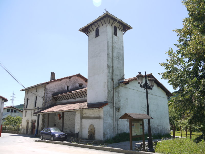 Madalena ermita Ezkio-Itsaso aldean