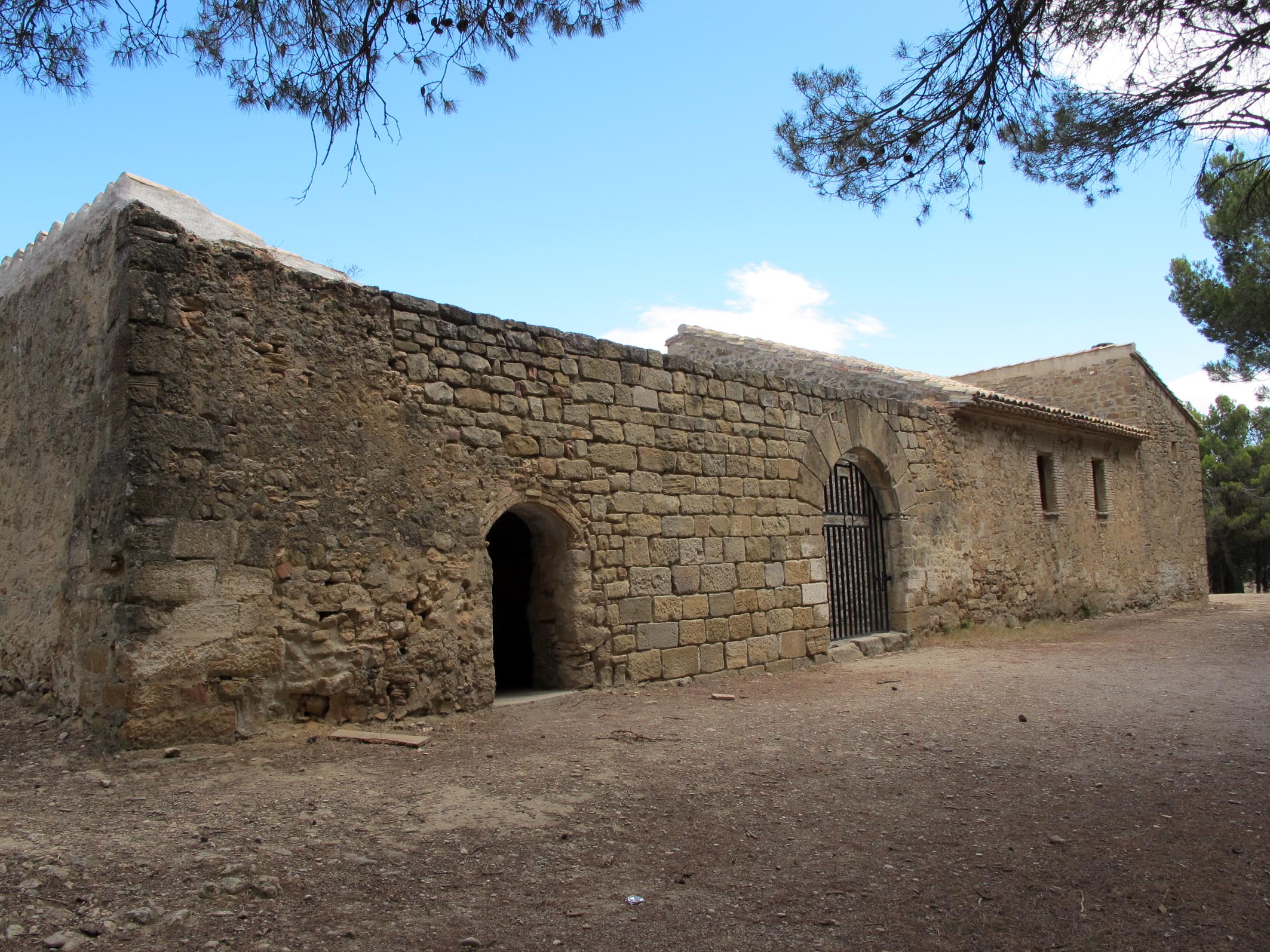 Santa Brigida ermita Olite aldean