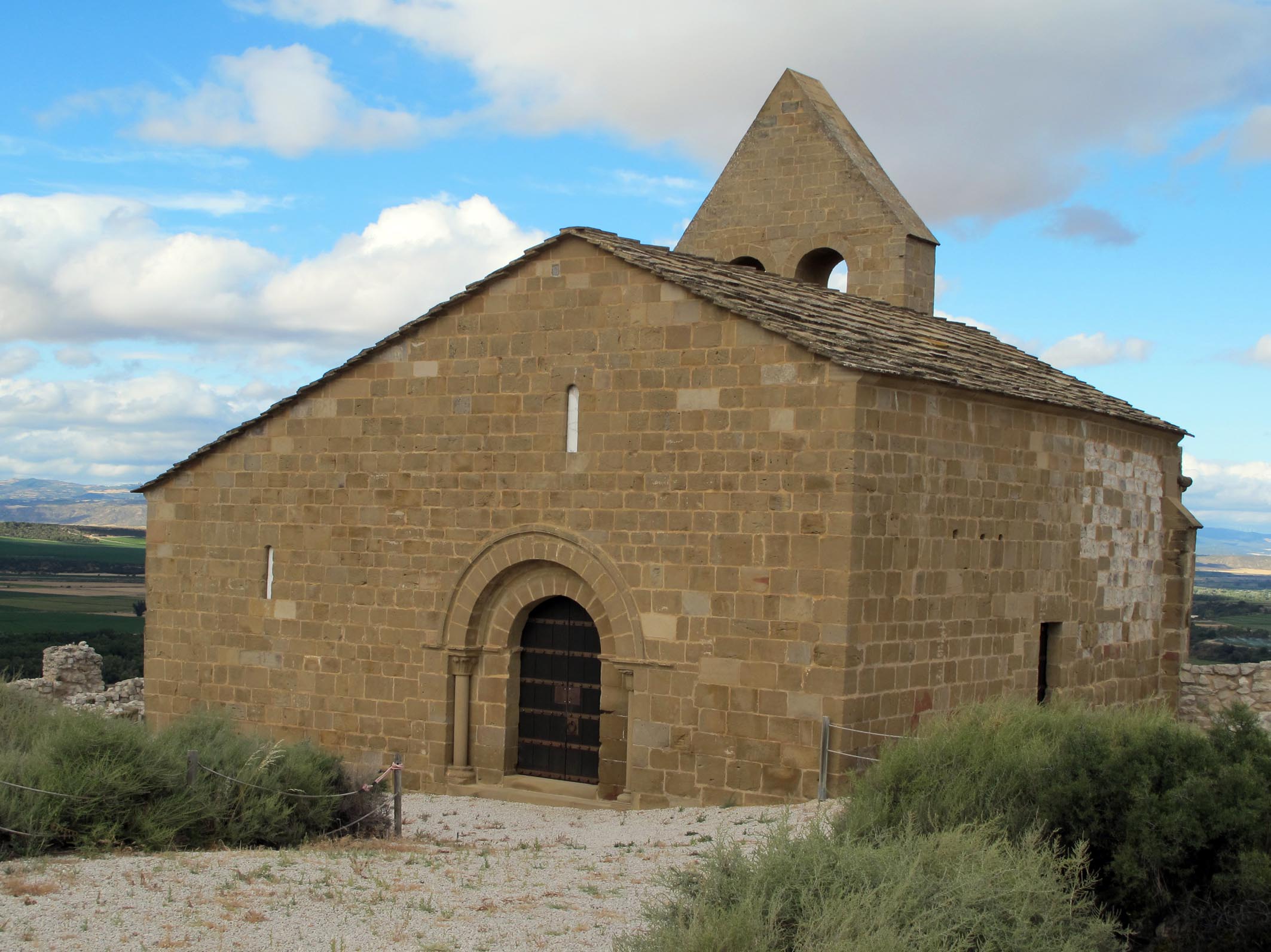 San Nikolas ermita Murillo el Cuende aldean