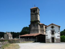 San Martin ermita, Aurtitz eta Ituren artean