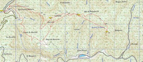 Mapa: Akerreria-Baltsazarra-Malgorra
