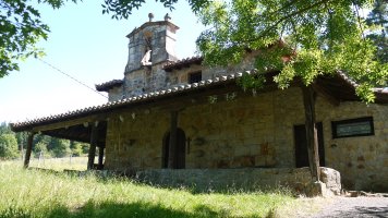 San Bartolome ermita Elorrio aldean