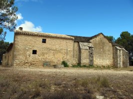 Santa Brigida ermita Olite aldean