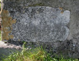 Arandegiko ermita- Lápida romana