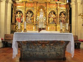 Santa Maria la Real eliza, Zangoza