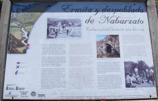 Nabarzato ermita, Erronkari