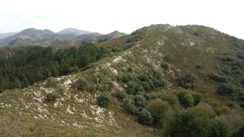 Garaluz (575m) Sosote aldetiko bizkarra