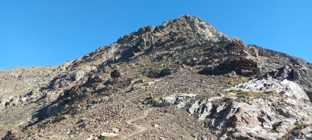 Batximaña Mendia (3005m) azken zatiko igoera