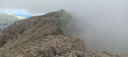 Peñaforca (2390m) azken metroak
