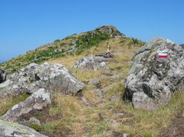 Gapeluko Ateka / Tutulia tontorraren igoera hegoaldeko bizkarrean gora