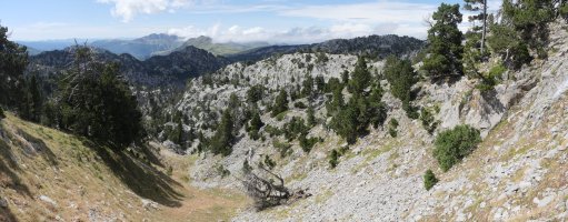 Puntal Alto de Ukerdi, mendebaldeko kanalaren behe aldea