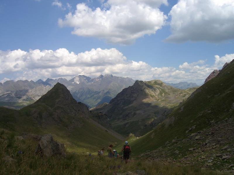 Bajando a Formigal