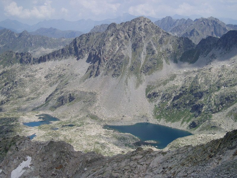 Hego-mendebaldetik, Tuc Blanc-etik ikusita