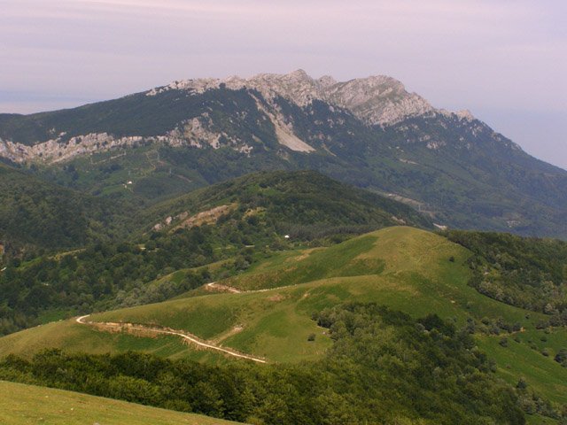 Unamendi, Añabaso eta Aizkorri gailurratik ikusita