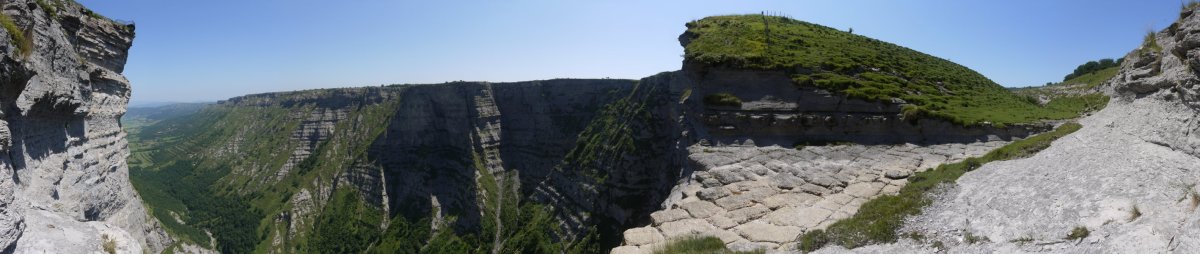 Ur jauziaren burutik ikusten den panoramika