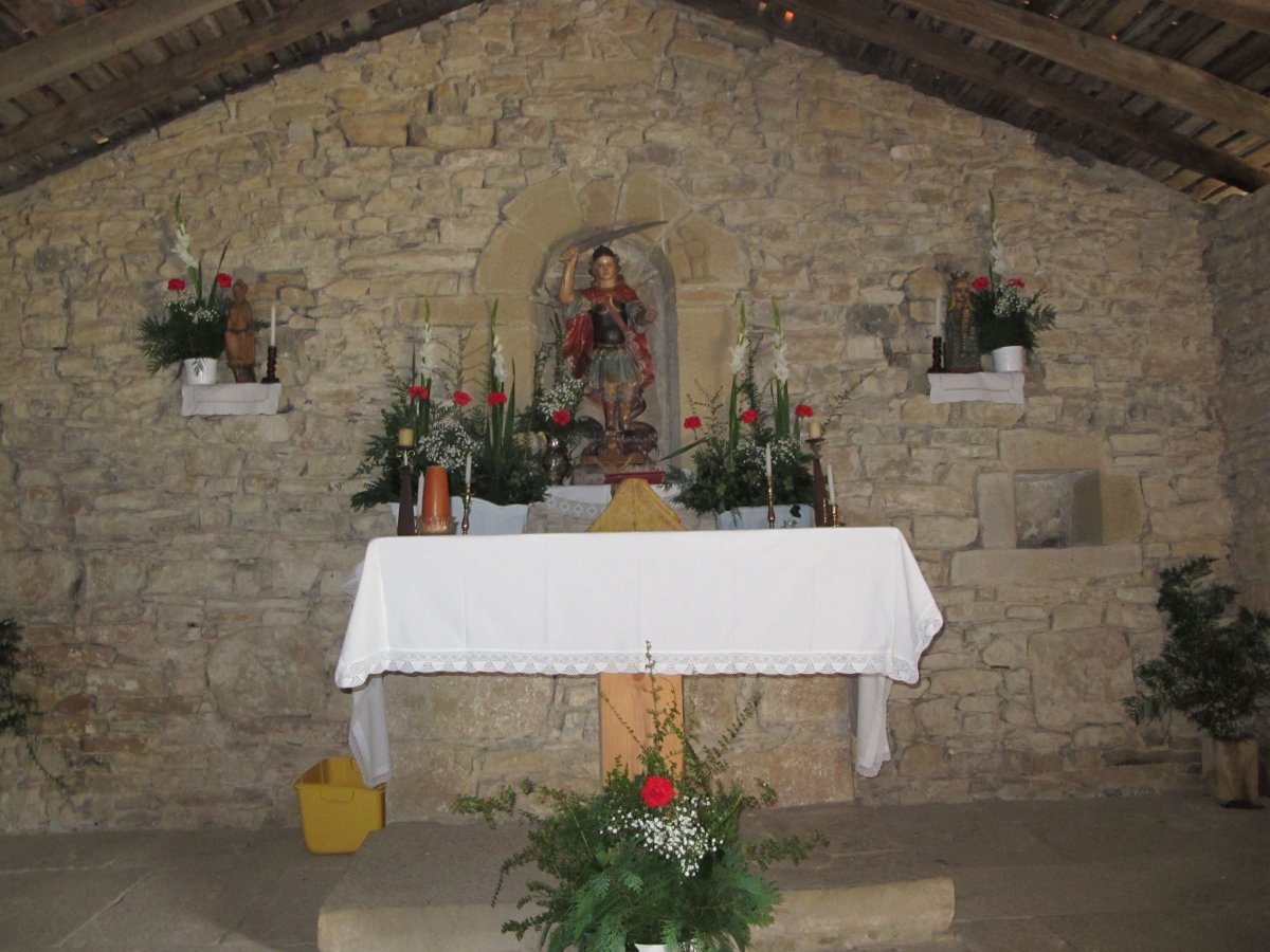 San Migel ermita, Larrabetzu