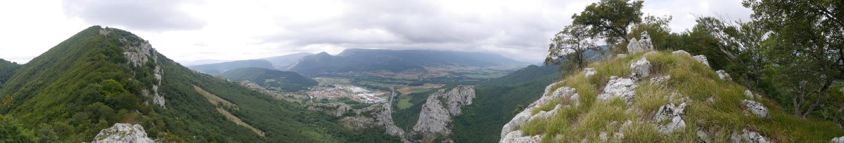 Muldumalkorrra tontorreko ikuspegi zabala