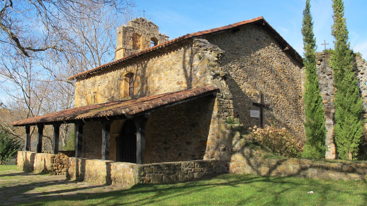 Santiago ermita, Galdames