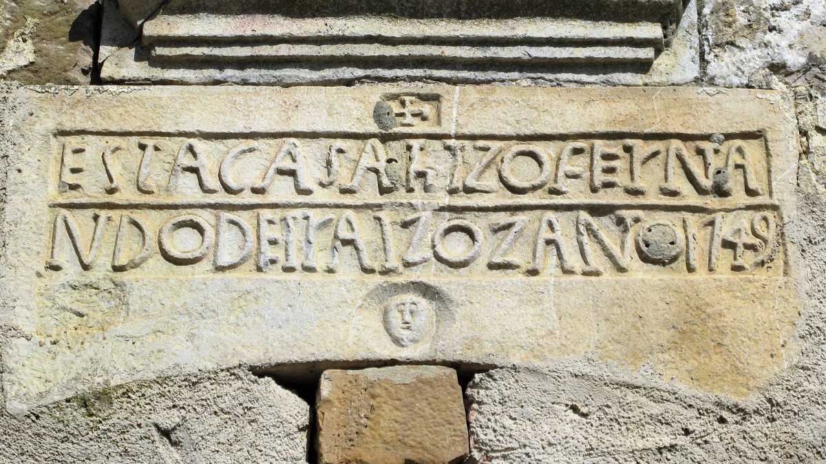 Petronea etxoko epigrafia, Gorrontz-Ultzama