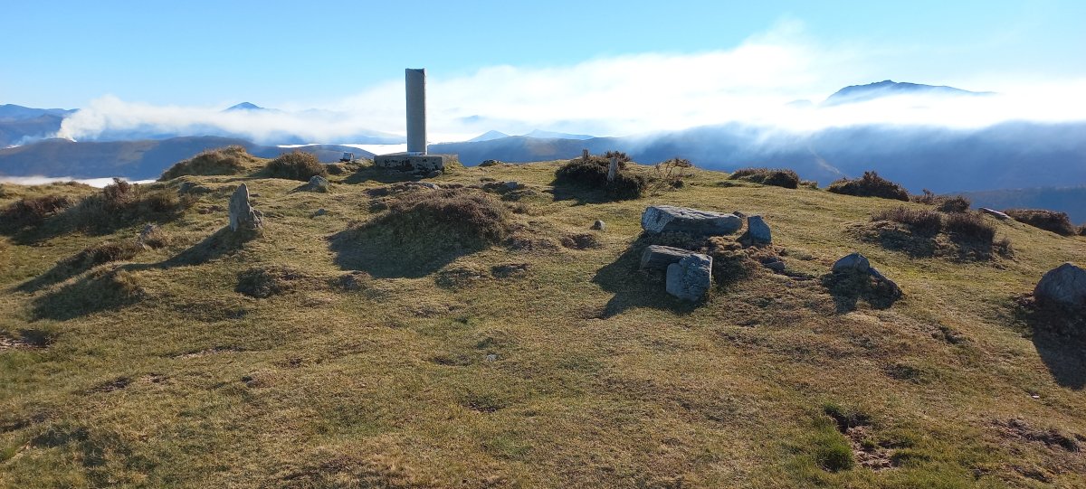 Izu (828m) tontorra