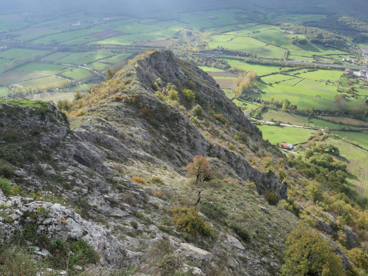 Aiztondo iparraldeko bizkarretik