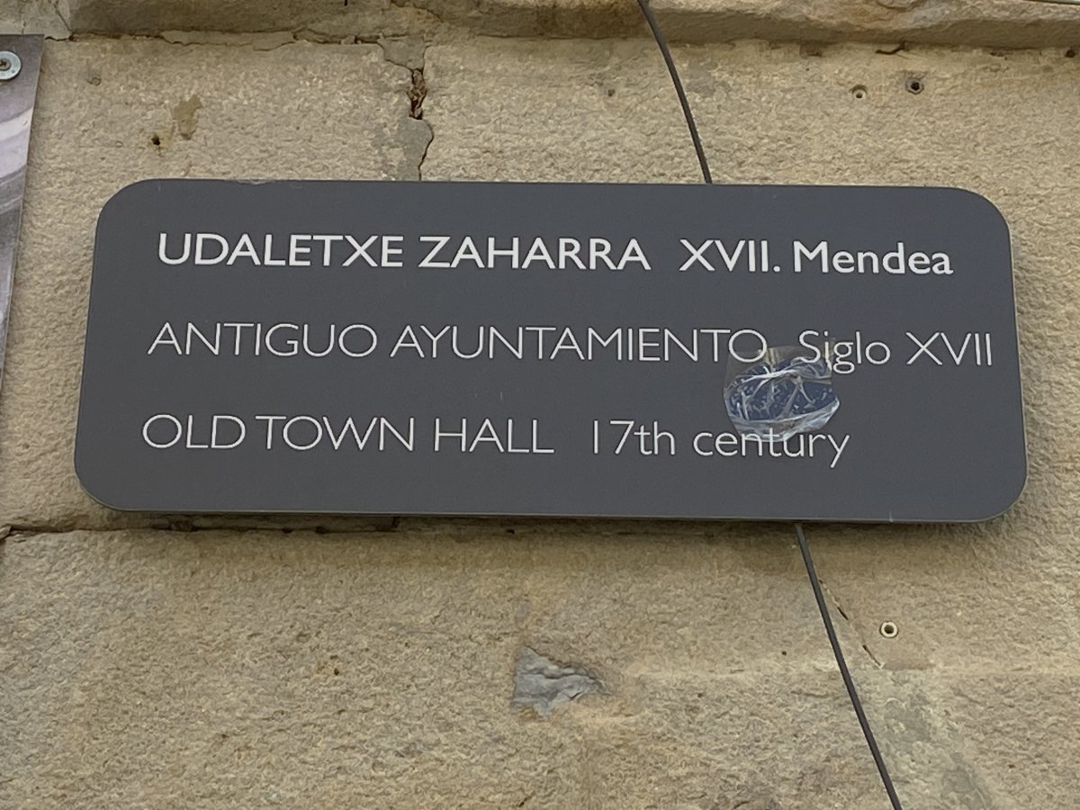 Udaletxe Zaharra Jauregia. Aretxabaleta