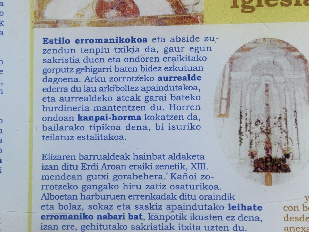 San Andres Eliza. Kuartango (Tortura)