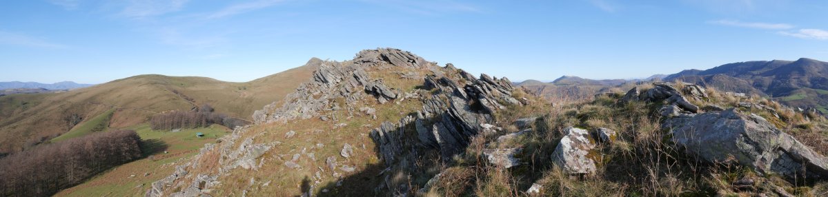 Betarteko Harria, gailurra