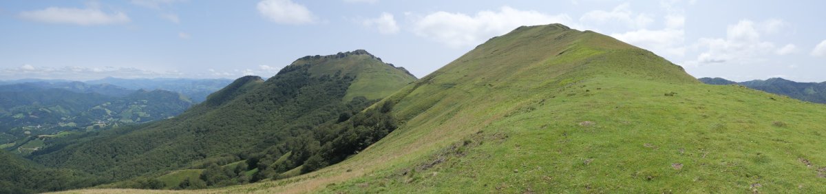 Mendieder iparraldeko bizkarretik