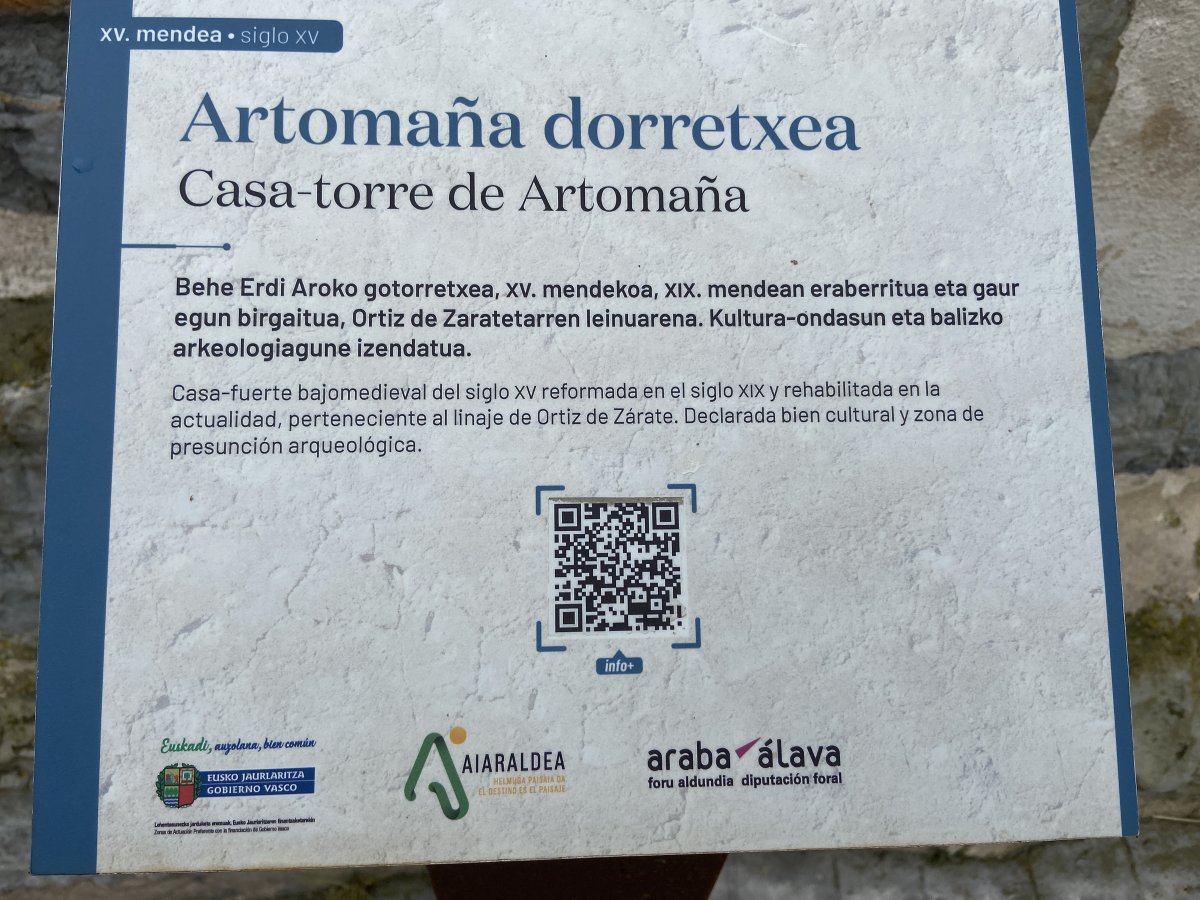 Artomaña Dorretxea. Amurrio (Artomaña)