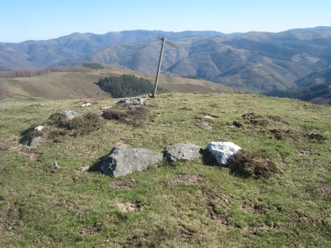 Cromlech Bidagurutzetako Kaxkoa Norte  (Marzo 2014)