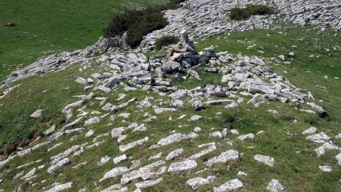 Irunsario txabola tumularra, Andia