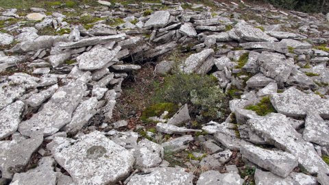 Larrola 1 tumulua, Azantza-Goñi