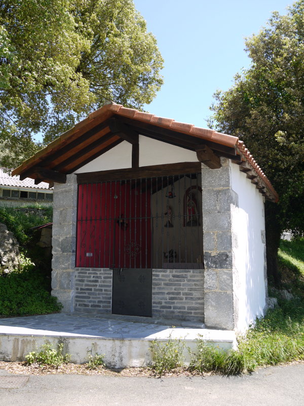 Santa Isabel ermita Mendaro aldean