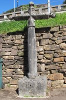 Santa Krutz ermitarako gurutzbideko gurutzea, Elduain