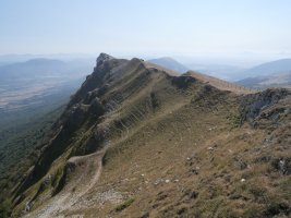 Idoitxiki Irañetako mendatetik ikusita