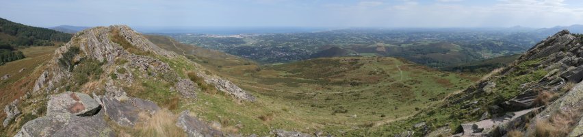 Altsangako iparraldeko panoramika