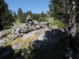 263. mugarria, San Martin Harritik gertu