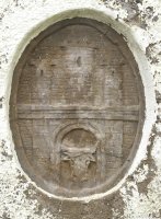 Fuente del Baño iturriako armarria, Cascante