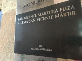 San Bizente Martiria Eliza. Munitibar