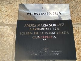 Andra Maria Sortzez Garbiaren Eliza. Bastida (Buradon Gatzaga)