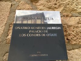Oñatiko Kondeen Jauregia. Bastida (Buradon Gatzaga)