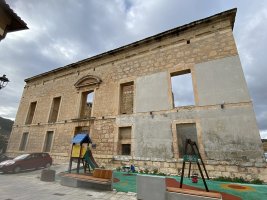 Oñatiko Kondeen Jauregia. Bastida (Buradon Gatzaga)