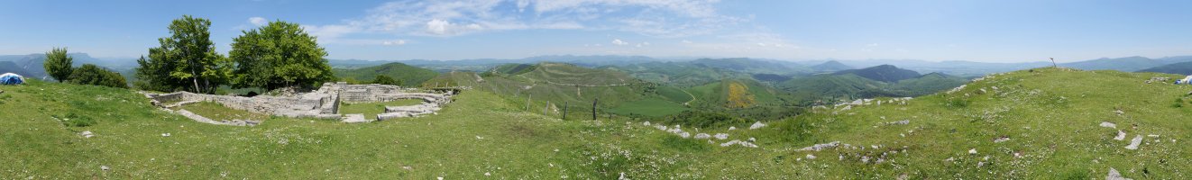 Arriaundi / San Gregorio gaineko panoramika osoa