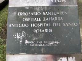 Errosario Santuko Ospitala. Eskoriatza