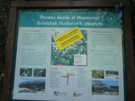 Panela Artetako iturburuan