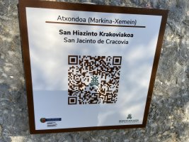 Cracoviako San Jazinto Ermita. Markina-Xemein (Atxondoa)