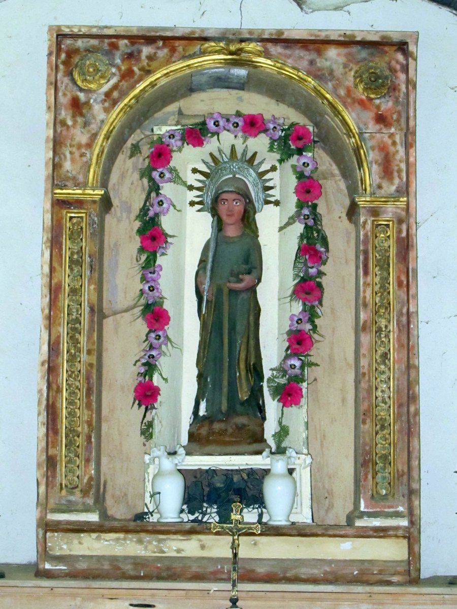 Santa Luzia ermita Ibarra auzoan