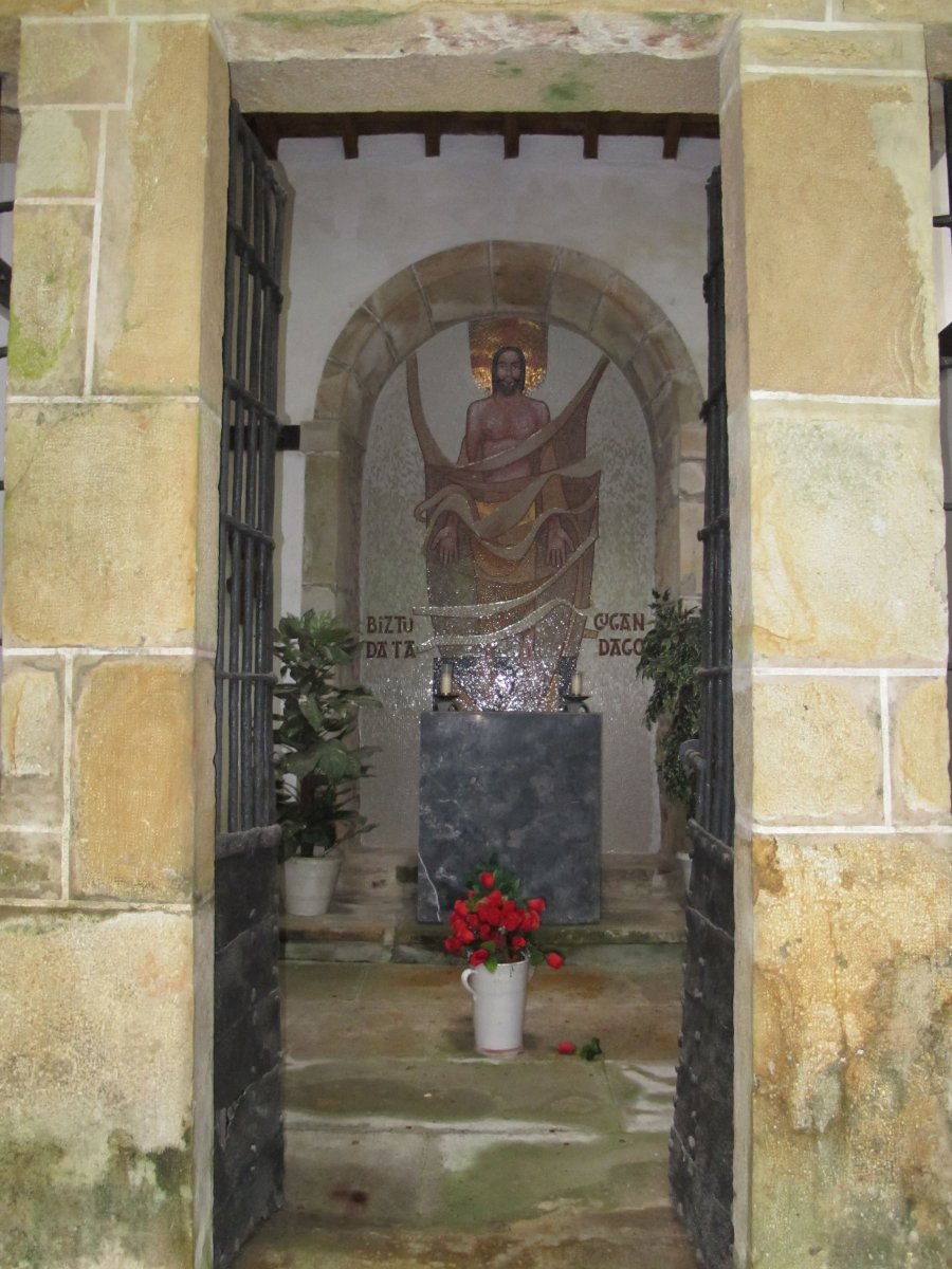 Kristoren ermita Urkiolan, Abadiño
